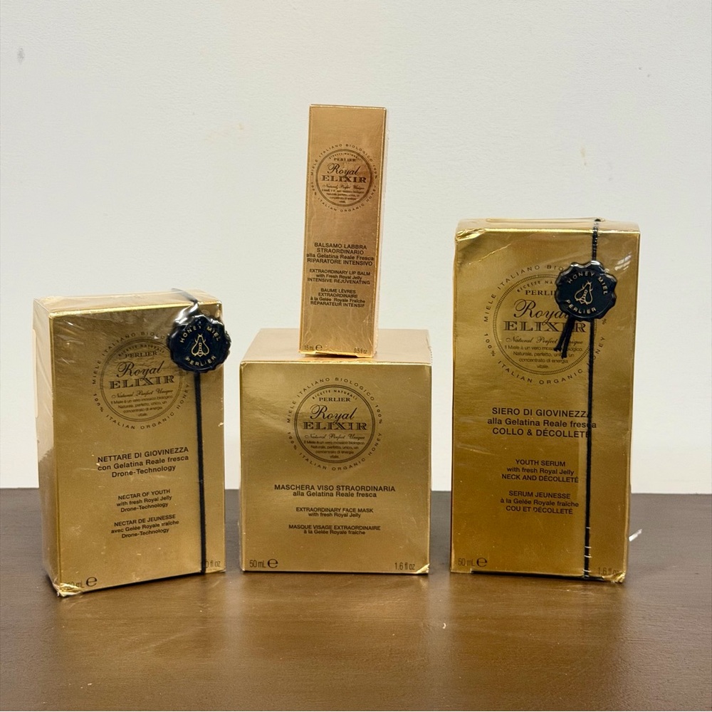 Bundle of Perlier Royal Elixir Italian Skincare Products